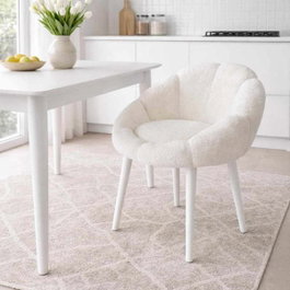 Atelier Del Sofa Papatya - White Wing Chair